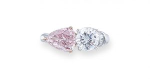 2.01 pink diamond ring
