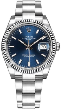 Rolex Oyster Perpetual Date 34 Blue Dial