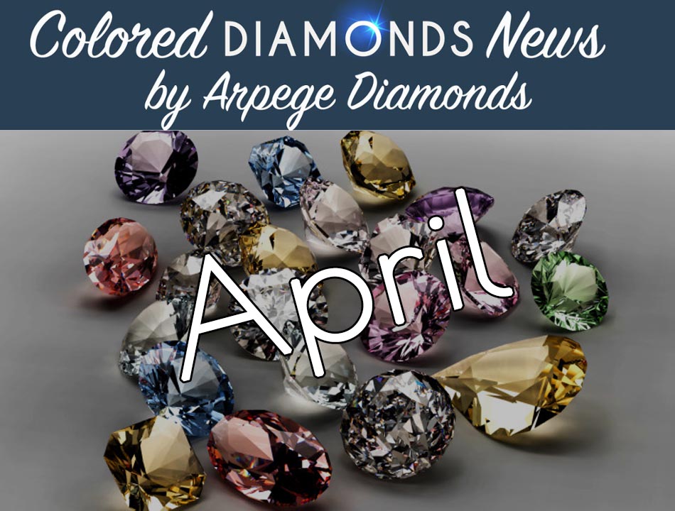 colored diamonds news April